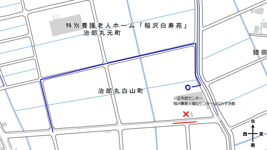 はなみずき館迂回路